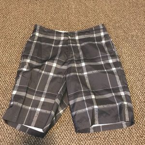 Red Camel Polyester Shorts W/ Zipper Size 32